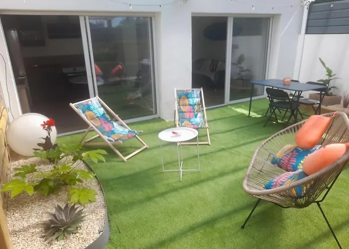 Maison 46 M2 Avec Jacuzzi Privatif Couvert Proche Ocean
