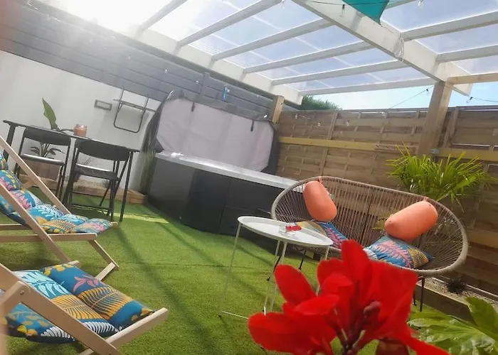 Maison 46 M2 Avec Jacuzzi Privatif Couvert Proche Ocean